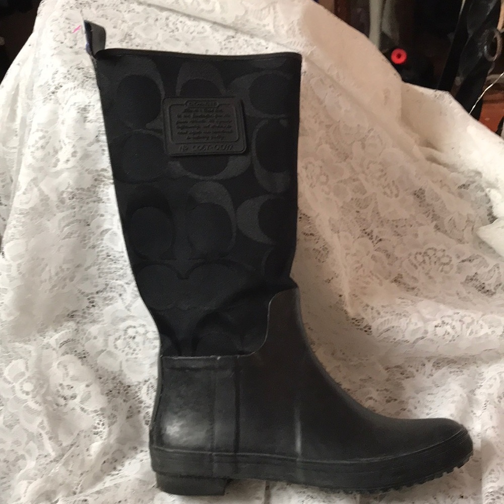 Coach Rain Boots